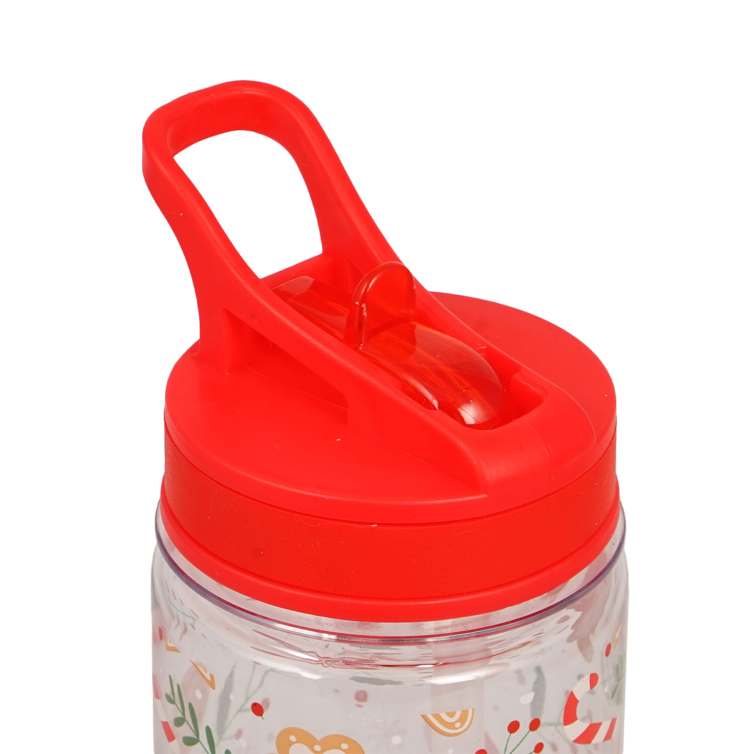 Christmas Sports Water Bottle - Red Image 3