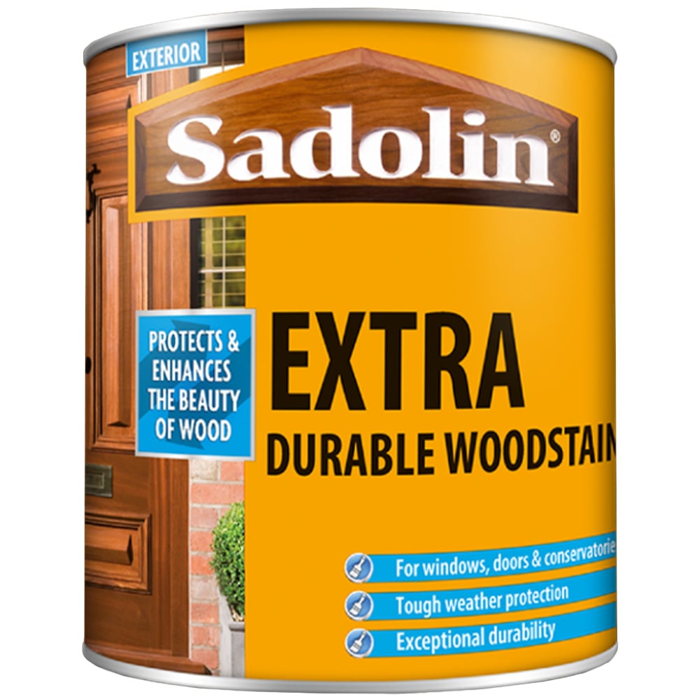 Sadolin Extra Redwood Exterior Woodstain 5L Image 2