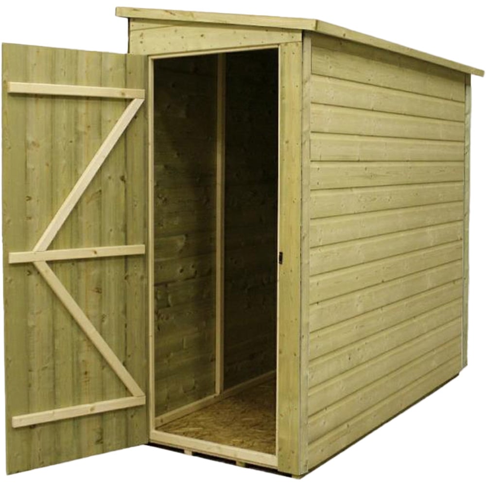 Empire Sheds 2200 6 x 3ft Tongue and Groove Pent Garden Shed Image 2