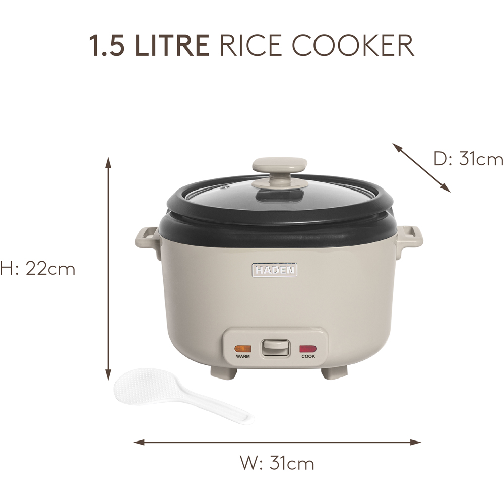 Haden 215420 Putty 1.5L Rice Cooker Image 7