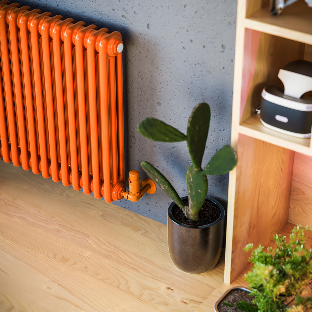 Terma Colorado 2660 BTU Orange Radiator 600 x 609mm Image 6