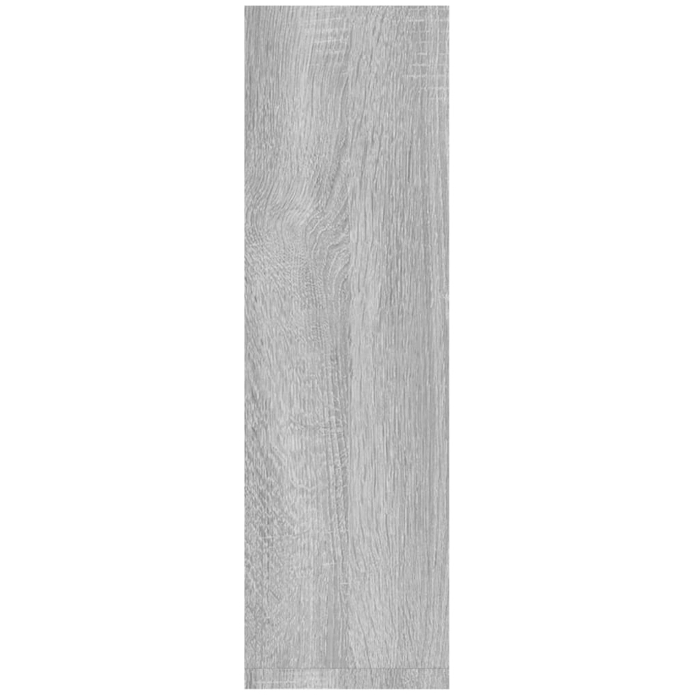 vidaXL 50 x 15 x 50cm Set of 2 Grey Sonoma Wall Shelf Image 5