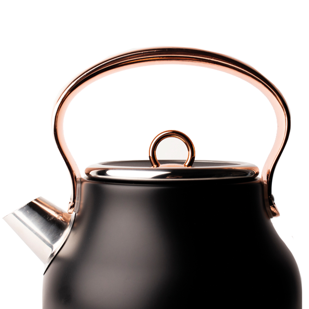 Haden 205360 Black and Copper Heritage Kettle 1.7L Image 3
