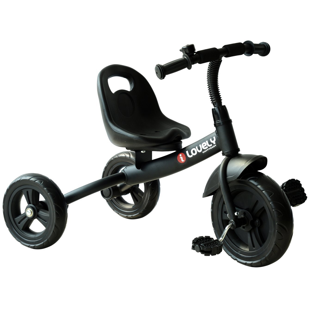 Tommy Toys Baby Ride On Tricycle Black Image 1