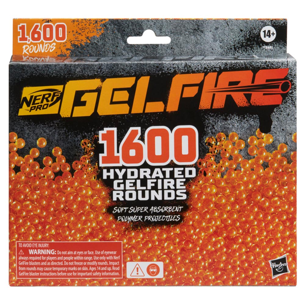 Hasbro Nerf Pro Gelfire Orange Refill 8000 Image 1