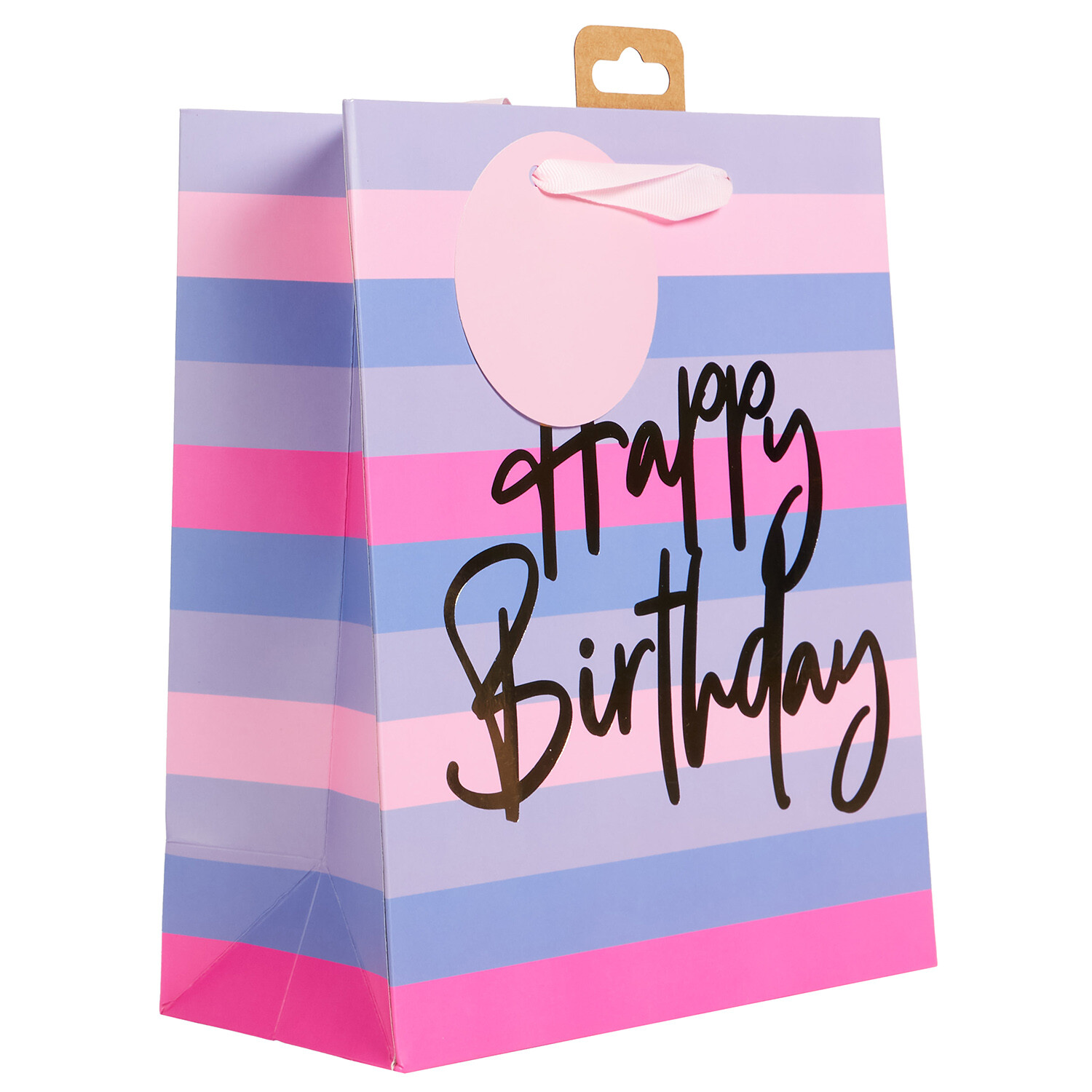 Pack of 4 Pink Medium Birthday Gift Bags Pink Image 2