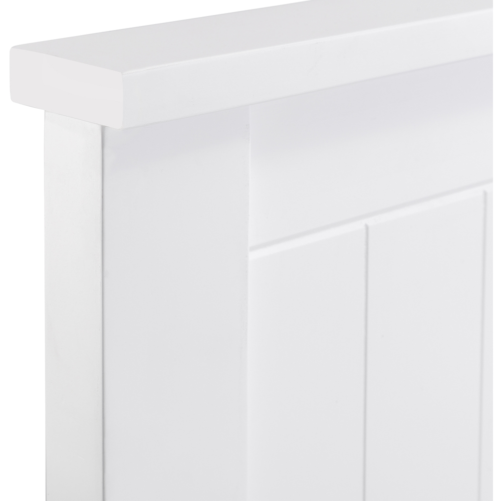 Julian Bowen Maine Double Surf White Bed Image 6