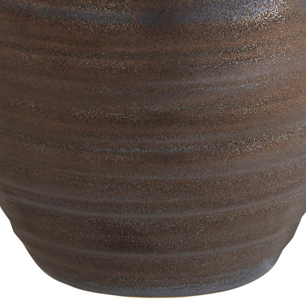 Premier Housewares Gold Zamark Ceramic Vase Medium Image 6