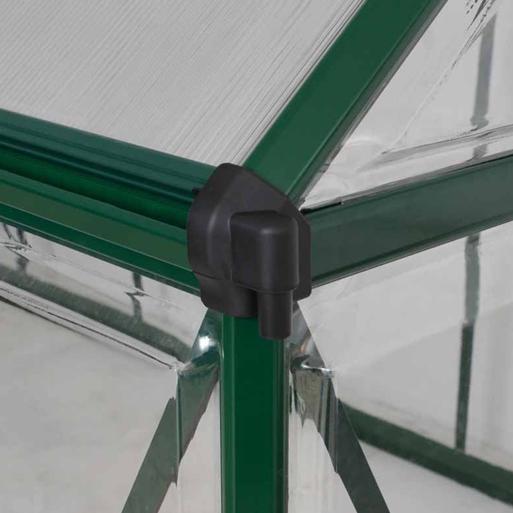 Palram Hybrid Green Aluminium 6 x 4ft Greenhouse  Image 3