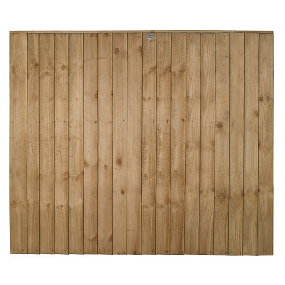 Forest Garden 6 x 5ft Closeboard Fence Panel Image 3