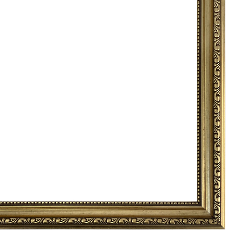 Frames by Post Shabby Chic Antique Gold Photo Frame 14 x 8 Inch Image 3