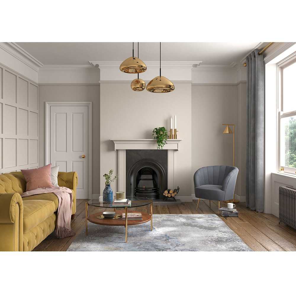 Dulux Heritage Walls and Ceilings Pale Walnut Velvet Matt Emulsion Paint 2.5L Image 4