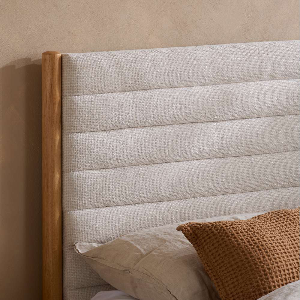 Birlea Arabella Double Grey Velvet Bed Image 6