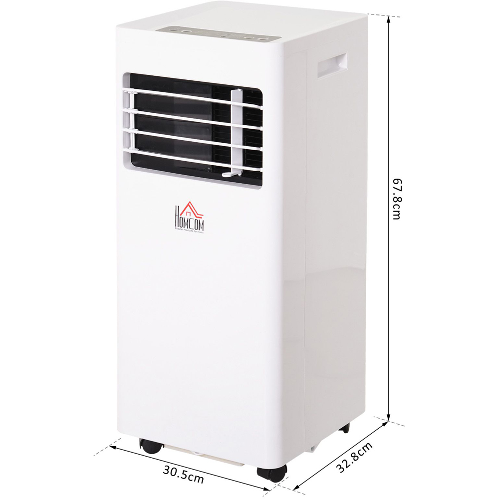 HOMCOM White Air Conditioner Cooler Image 4