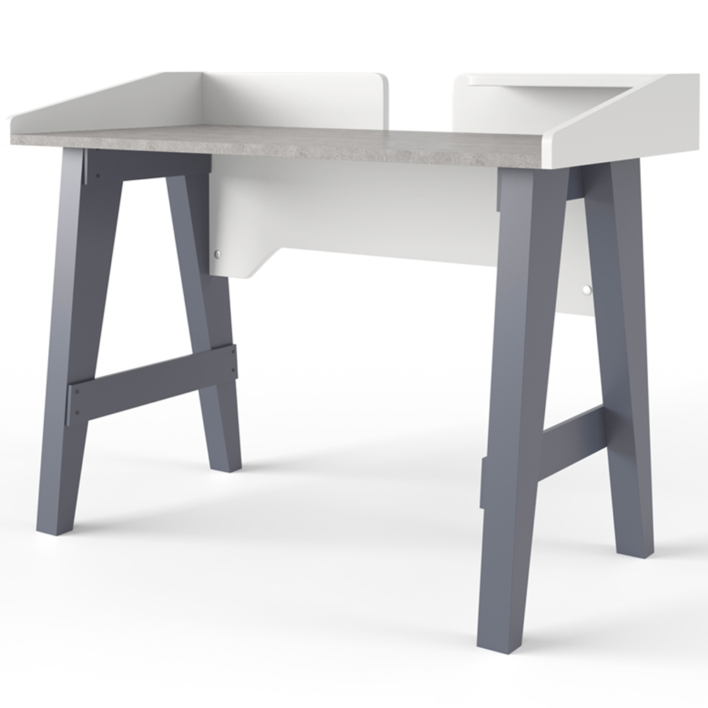 Alphason Truro Writing Desk Grey Image 2