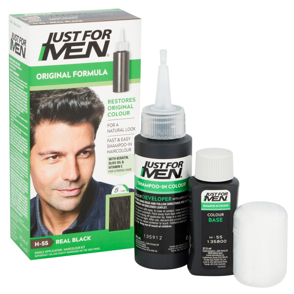 Just For Men Natural Real Black Hair Colour Image 3