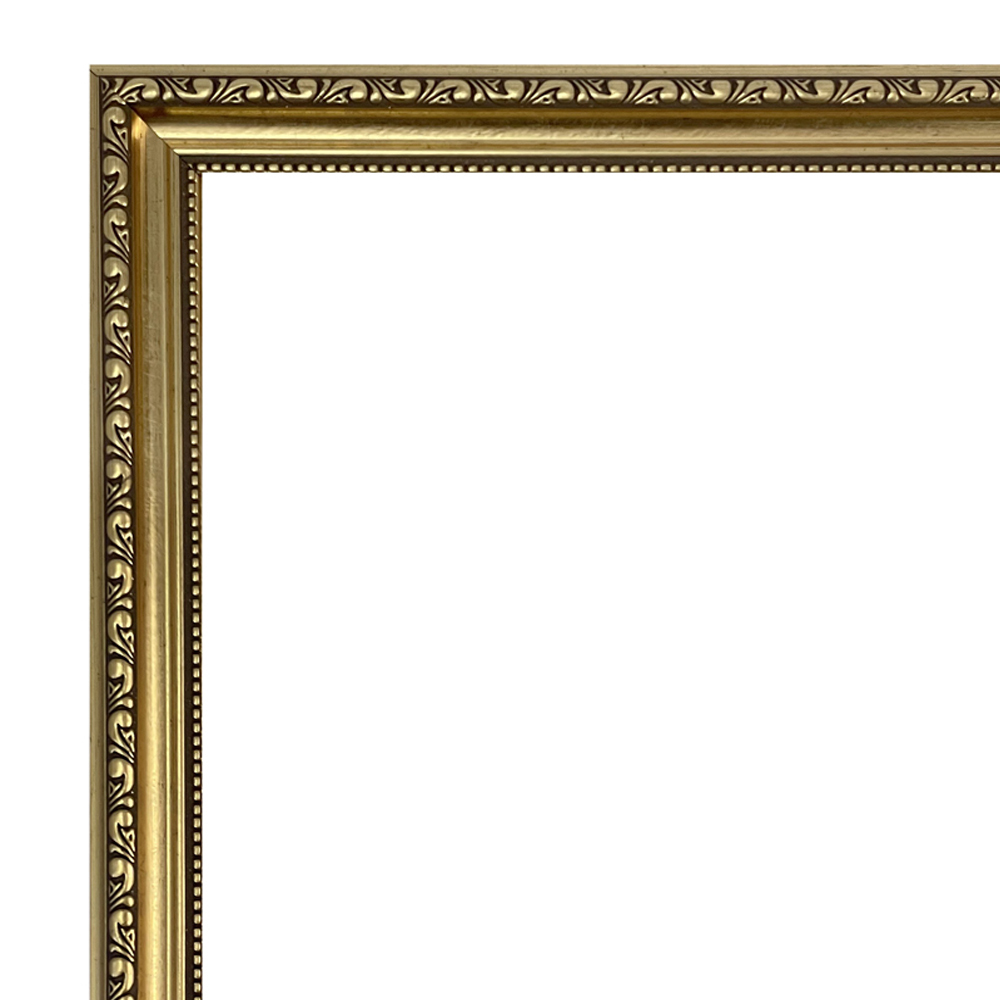 Frames by Post Shabby Chic Antique Gold Photo Frame 16 x 12 Inch Image 2