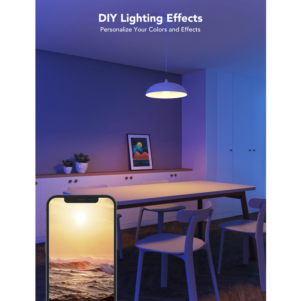 Govee RGBWW E27 Smart LED Bulb 2 Pack Image 8