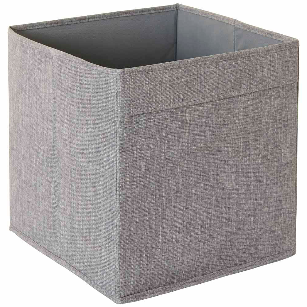 Wilko Grey 30 x 30cm Box Wilko
