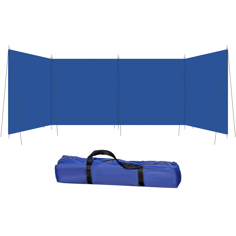Outsunny 4.5m Camping Tent Wind Wall Image 1