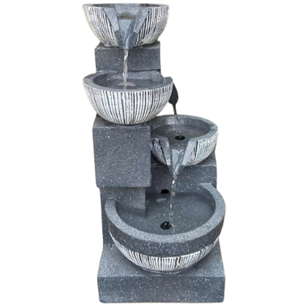 Tranquillity Eclipse 4 Bowl Mains Powered LED Water Feature Image 1