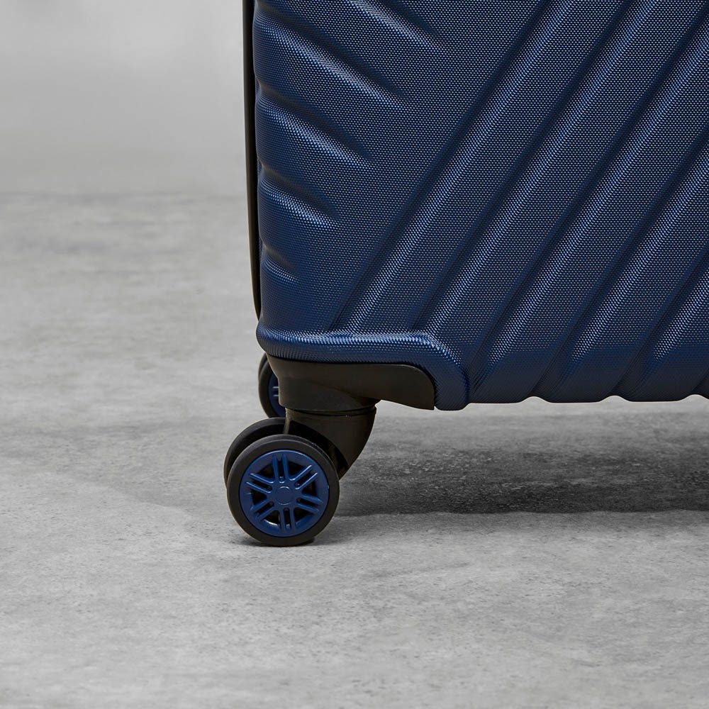 Rock Santiago Large Navy Hardshell Suitcase Image 3
