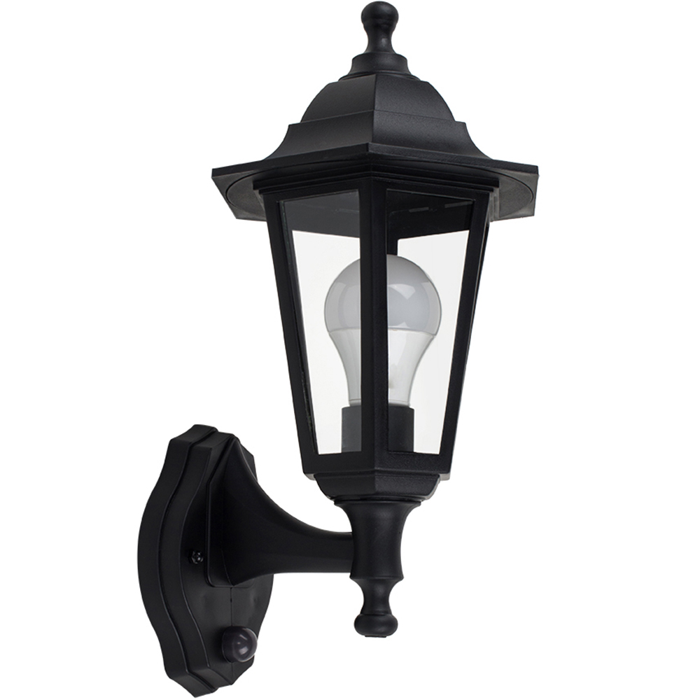 ValueLights Mayfair Black Wall Lantern Image 1