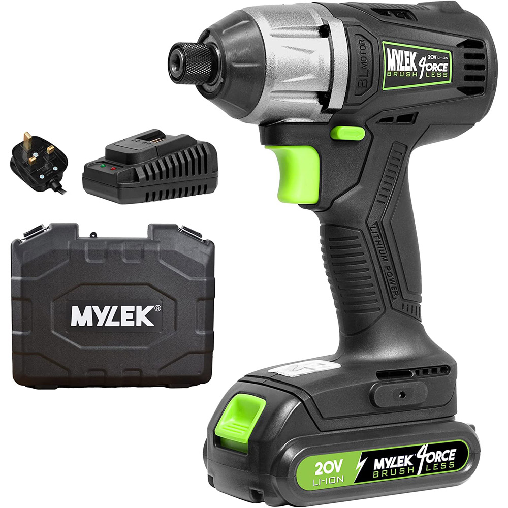 MYLEK Cordless Impact Drill Driver Image 4