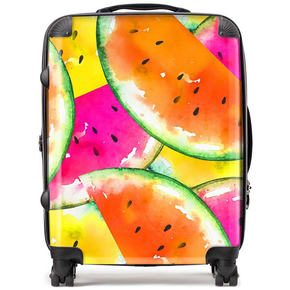 Warren Reed Designer Large Watermelon Design Suitcase Image 1