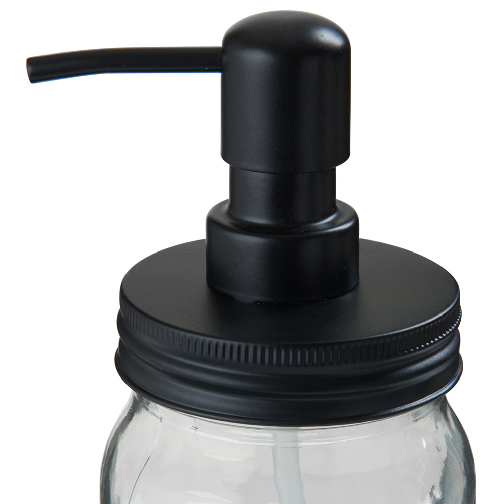 Wilko Black Vintage Soap Dispenser Wilko