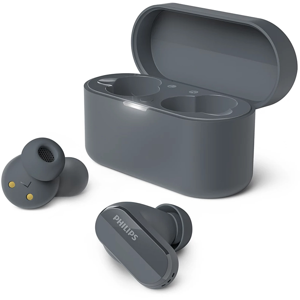 Philips True TAT3508 Black Bluetooth Noise Cancelling In-Ear Headphones with Mic Image 2