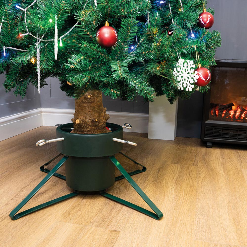 St Helens Green Christmas Tree Stand 22 x 47cm Image 2