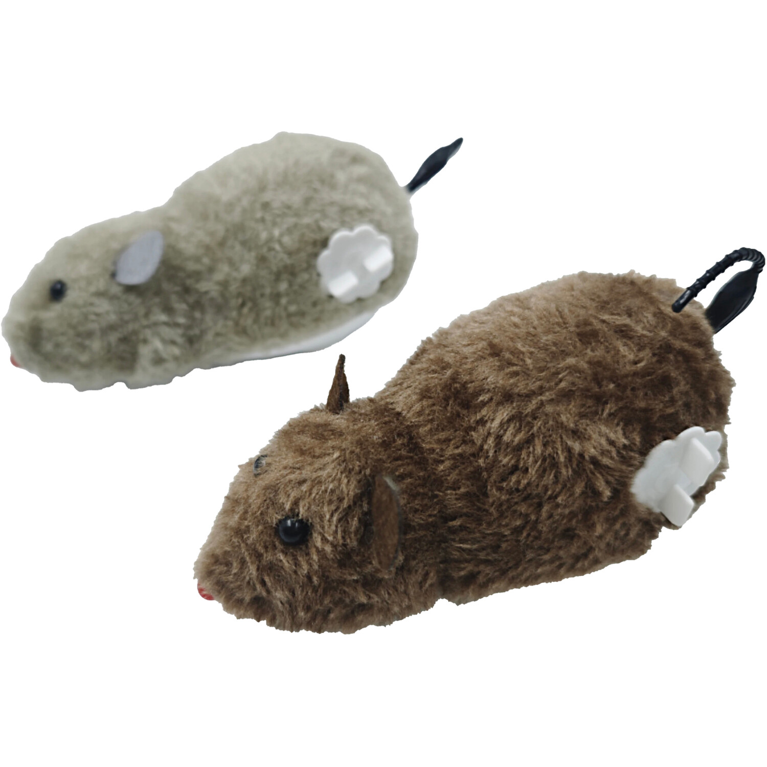 Clever Paws Windup Mouse Cat ToyMulticolour Image 2