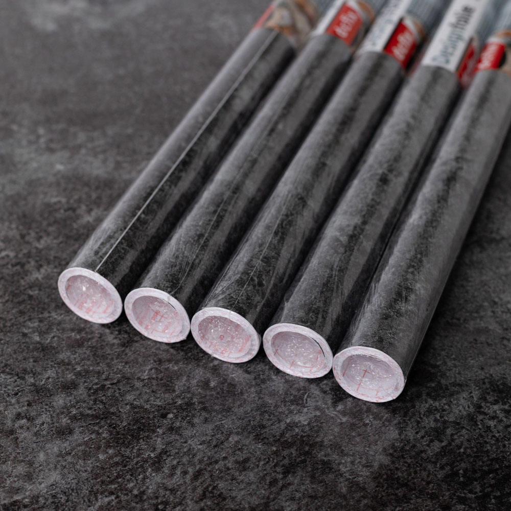 d-c-fix Avellino Beton Slate Grey Sticky Back Plastic Vinyl Wrap Film 67.5cm x 2m 5 Pack Image 2