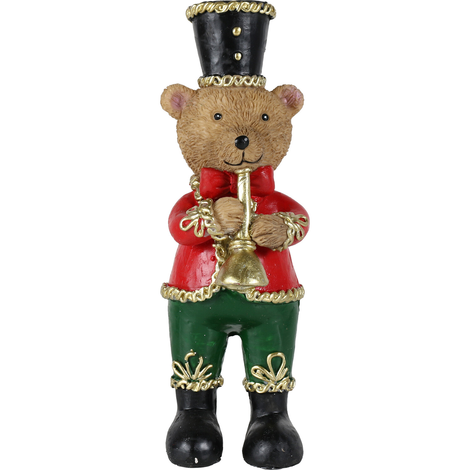 Traditional Standing Trumpet or Drum Bear Image 4