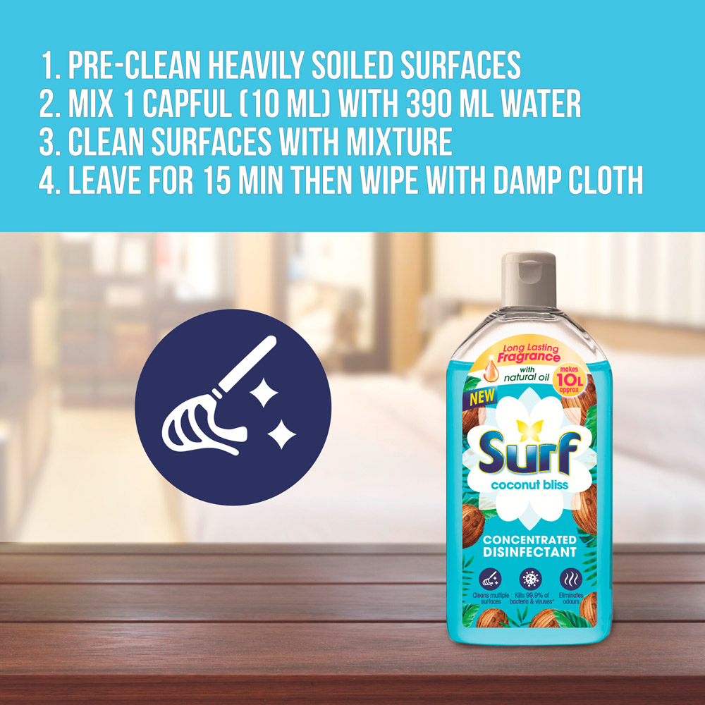 Surf Coconut Bliss Concentrated Disinfectant Image 5