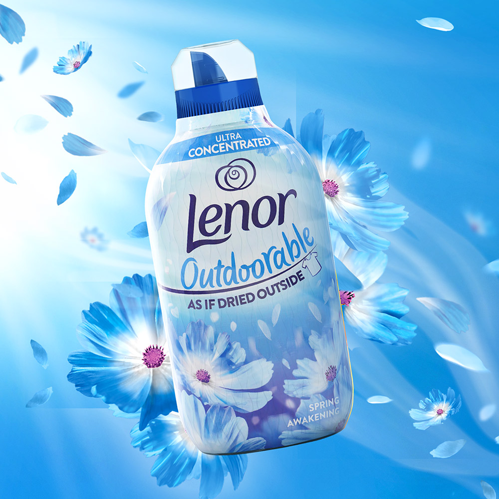 Lenor Outdoorable Spring Awakening Fabric Conditioner 33 Washes 462ml Case of 6 Image 8