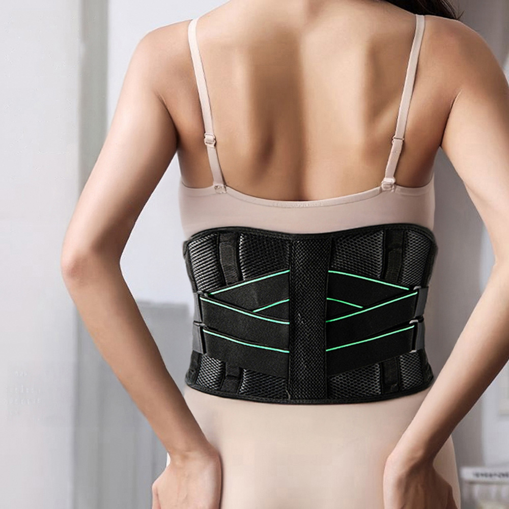 H&O Direct Women Men Green Pain Relief Back Support Belt XXL Image 2