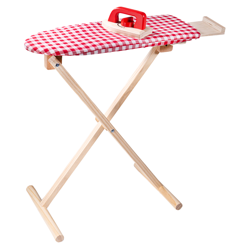 Bigjigs Toys Wooden Ironing Board Set Image 3