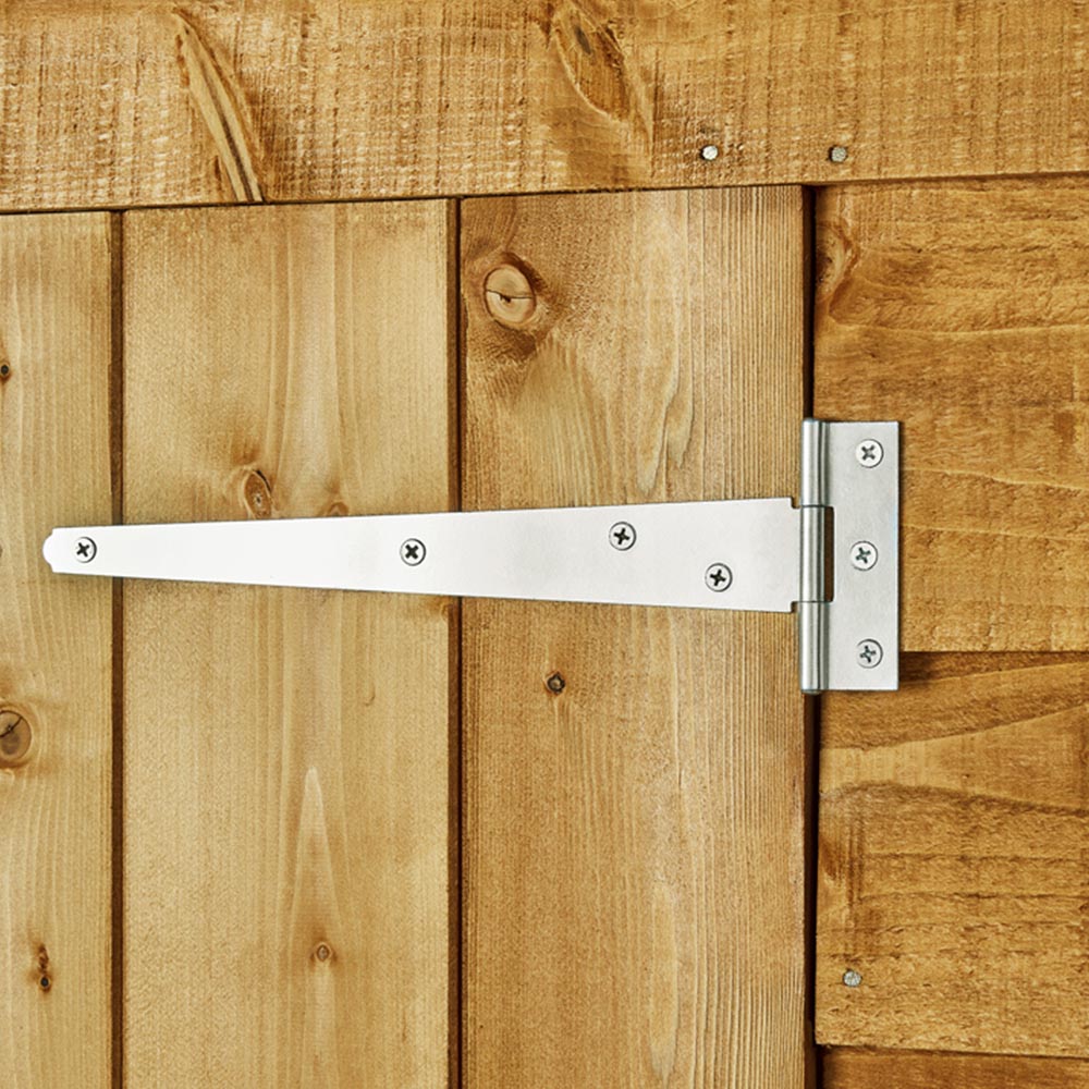 Power Sheds 16 x 8ft Double Door Overlap Pent Wooden Shed with Window Image 4