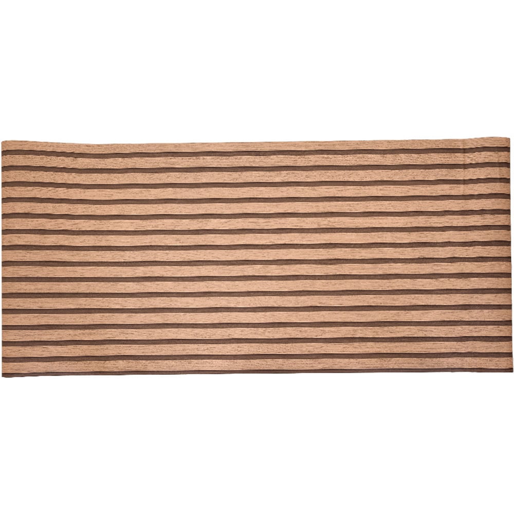 Living and Home 3D Wood Effect Orange Self Adhesive Textured PVC Wallpaper Image 5