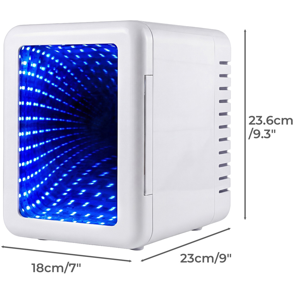 Spector White 7 LED Light Portable Camping Fridge Freezer Image 9