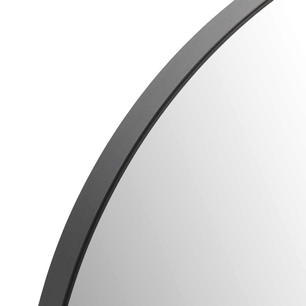 Wilko Black Small Arched Mirror Image 2