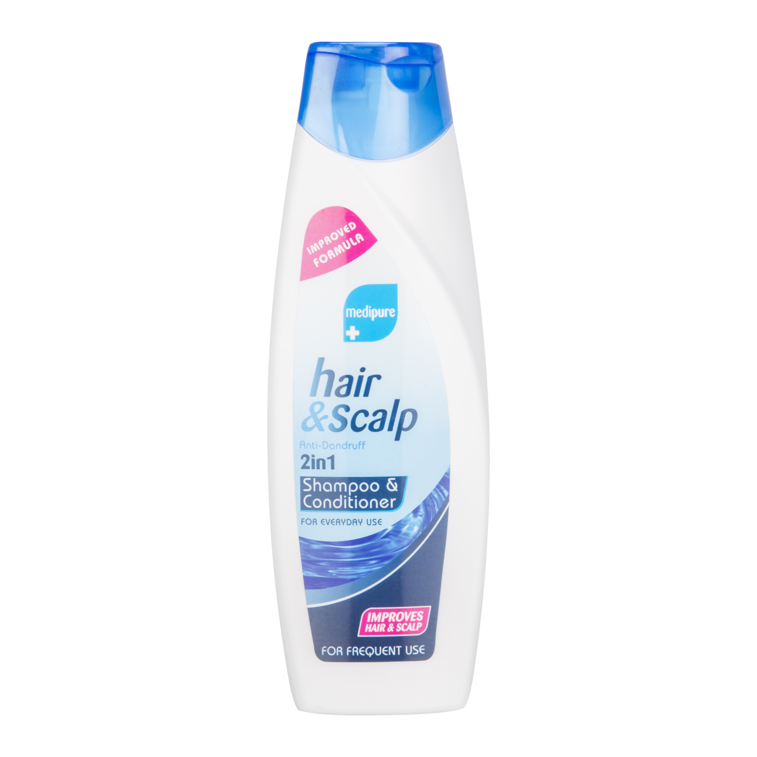 Medipure Hair and Scalp Anti Dandruff Shampoo and Conditioner 400ml Image