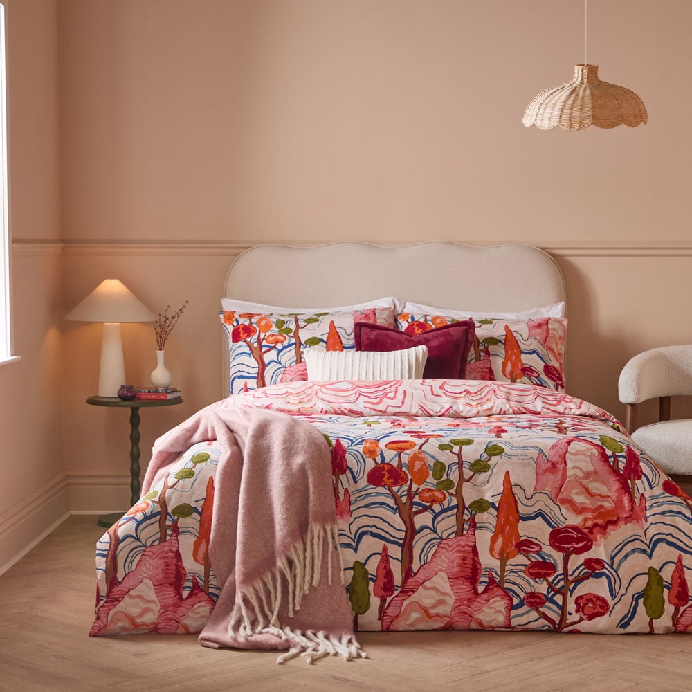 Furn King Size Terra Nova Printed Reversible Duvet Set Image 4