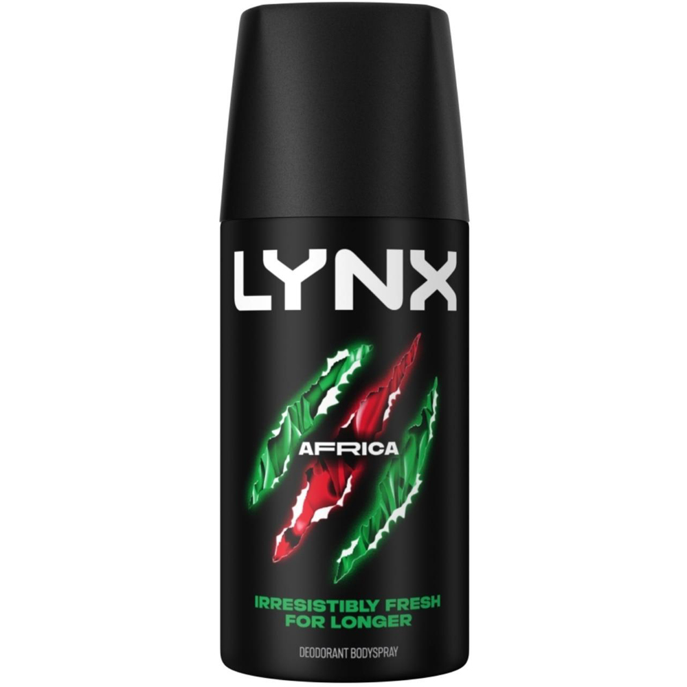 Lynx Africa Mandarin and Sandalwood 48H Sweat Protection Deodorant Body Spray 35ml 12 Pack Image 2