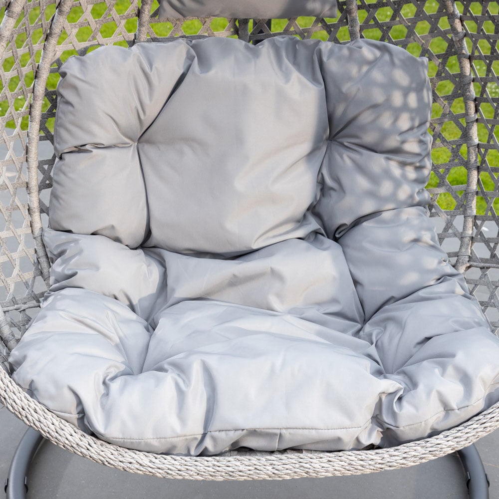Artemis Home Oakley Light Grey Swing Chair Image 7
