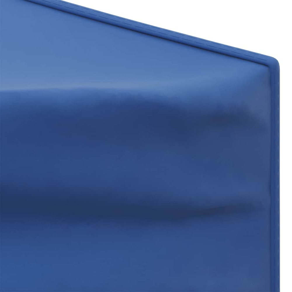 vidaXL 3 x 6m Blue Foldable Party Tent with Sidewalls Image 6