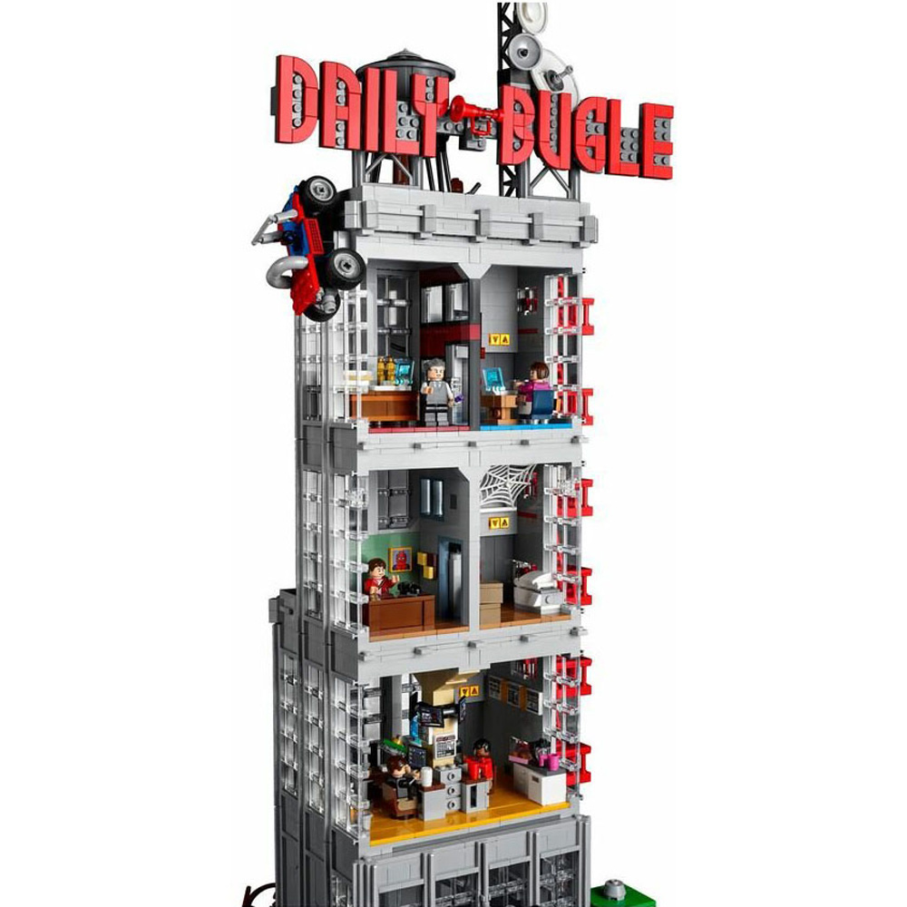 LEGO 76178 Marvel Spider Man Daily Bugle Building Kit Image 4