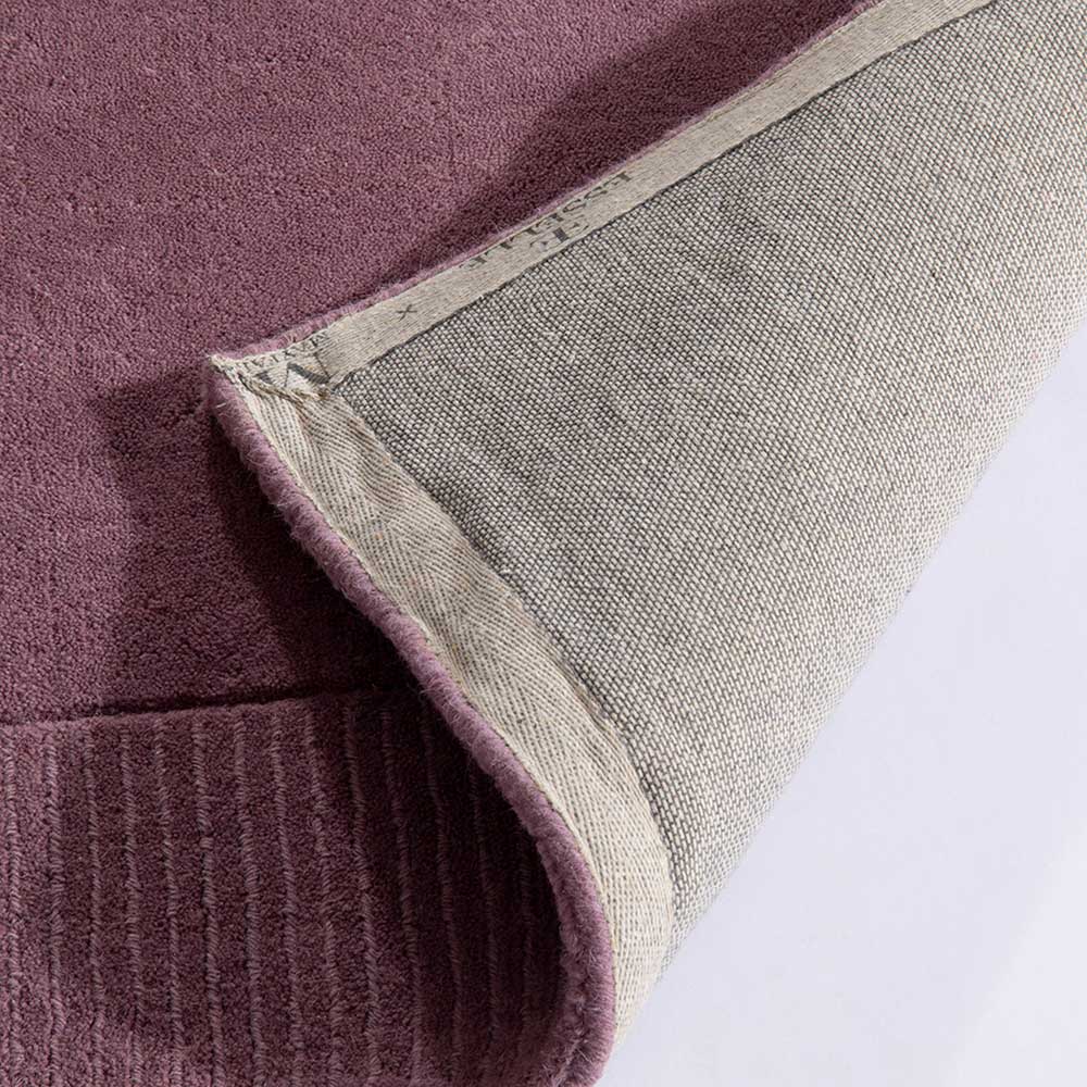 Esselle Home Esme Mauve Wool Rug 80 x 150cm Image 4